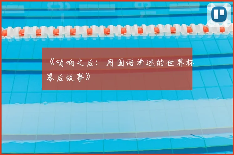 《哨响之后:用国语讲述的世界杯幕后故事》