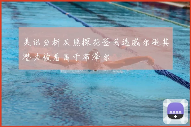 美记分析灰熊探花签或选威尔逊其潜力被看高于布泽尔