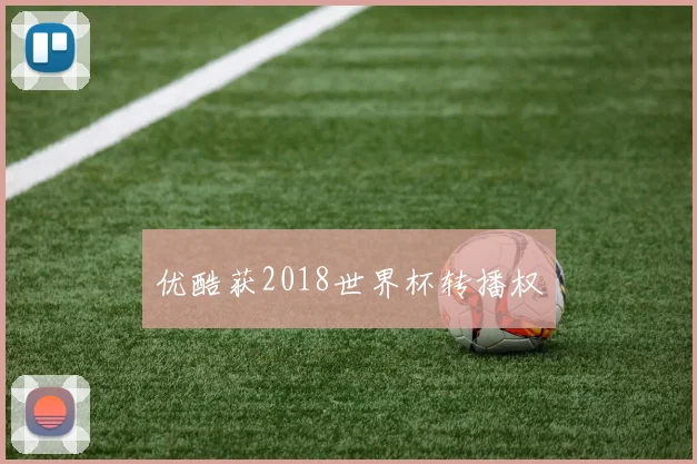 优酷获2018世界杯转播权